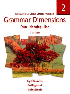 cover image of Grammar Dimensions 2